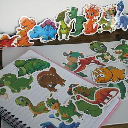 Imaginea din Stickere pentru copii - dinozauri