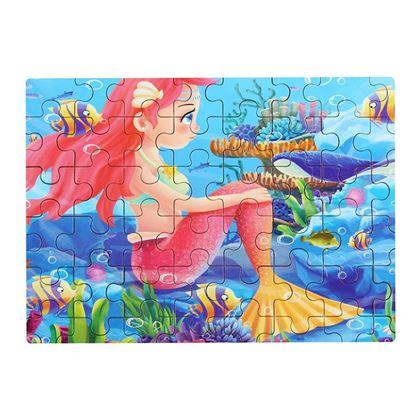 Imaginea din Puzzle pentru copii într-o cutie de tablă  -  sirenă