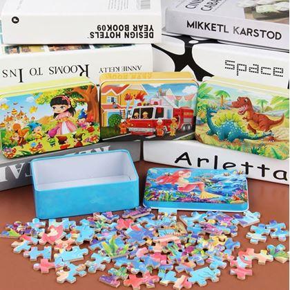 Imaginea din Puzzle pentru copii într-o cutie de tablă  -  sirenă