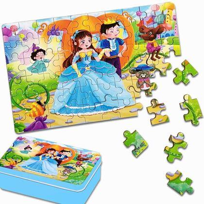 Imaginea din Puzzle pentru copii într-o cutie de tablă  -  Regatul