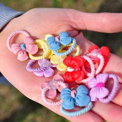 Imaginea Elastice de păr pentru copii 10 buc 