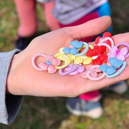 Imaginea din Elastice de păr pentru copii 10 buc  -  fundițe
