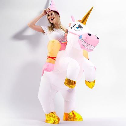 Imaginea Costum gonflabil - unicorn