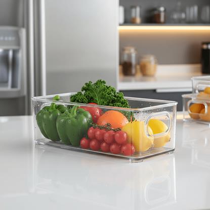 Imaginea Organizator de bucătărie transparent 25 cm