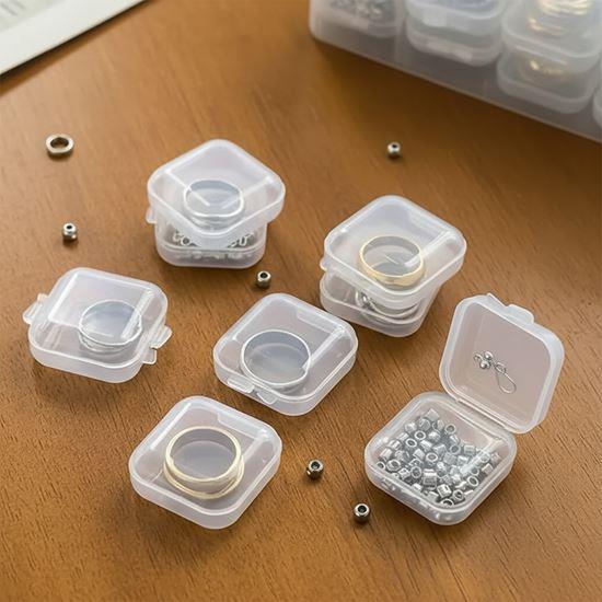 Imaginea din 5 bucăți Cutie de depozitare mini 3,5 x 3,5 cm
