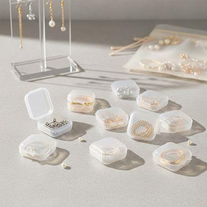 Imaginea din 5 bucăți Cutie de depozitare mini 3,5 x 3,5 cm