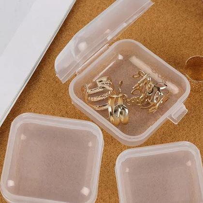 Imaginea din 5 bucăți Cutie de depozitare mini 3,5 x 3,5 cm