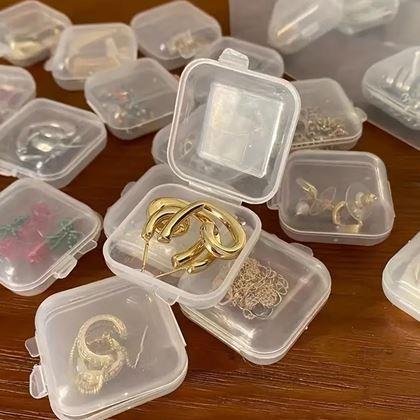Imaginea din 5 bucăți Cutie de depozitare mini 3,5 x 3,5 cm
