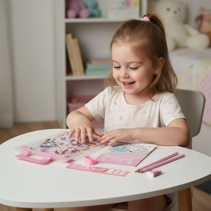 Imaginea din Set de rechizite școlare pentru copii - unicorn