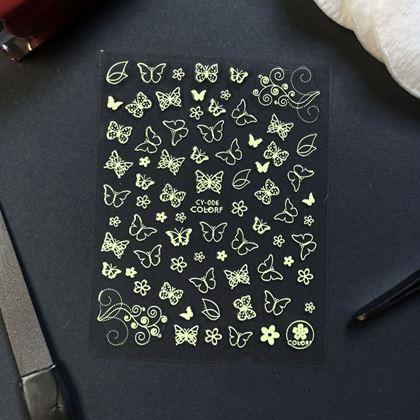 Imaginea din Stickere fosforescente pentru unghii