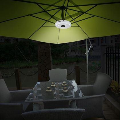 Imaginea din Lumină pentru umbrelă de soare - 3 trepte de intensitate