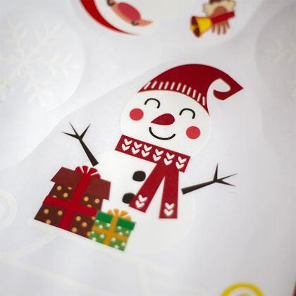 Imaginea din Autocolante de Crăciun pentru geam  -  Moș Crăciun