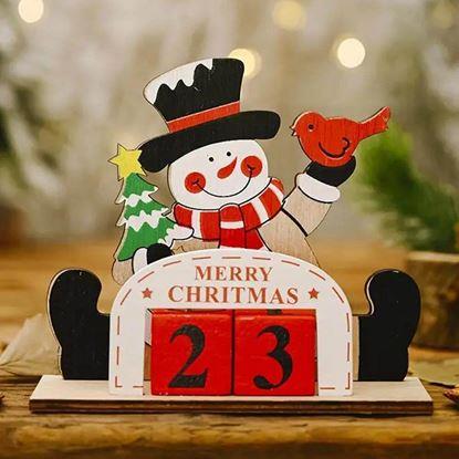 Imaginea Calendarul de numărător invers zile până la Crăciun 