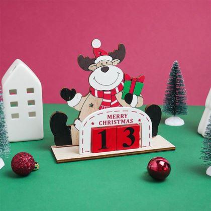 Imaginea din Calendarul de numărător invers zile până la Crăciun  -  căprioara