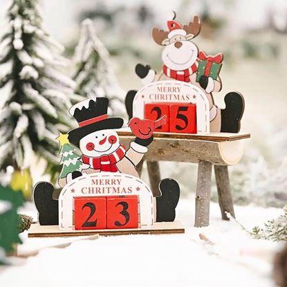 Imaginea Calendarul de numărător invers zile până la Crăciun 