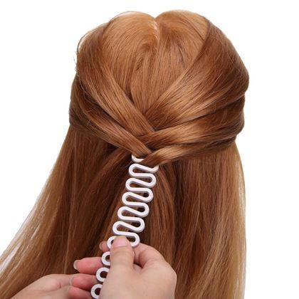 Imaginea din Accesoriu de împletit părul în coada de pește