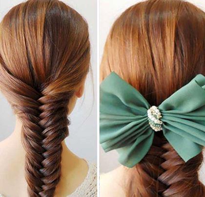 Imaginea din Accesoriu de împletit părul în coada de pește