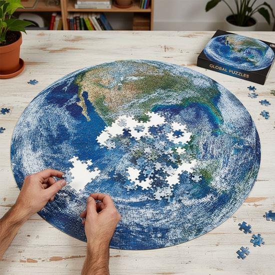 Imaginea din Puzzle - planeta Pământ 1000 bucăți