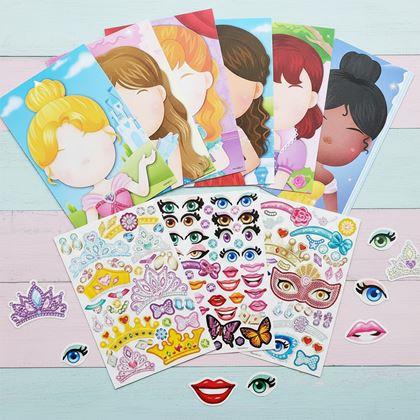 Imaginea din Autocolante pentru copii - printese 6 buc