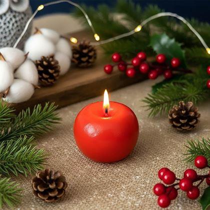 Imaginea din Lumânare cadou - măr