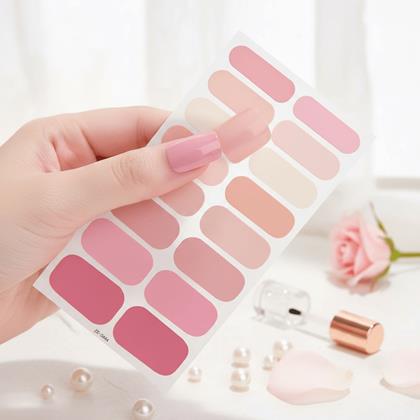 Imaginea din Autocolante pentru unghii  - mix roz deschis
