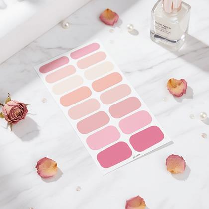 Imaginea din Autocolante pentru unghii  - mix roz deschis