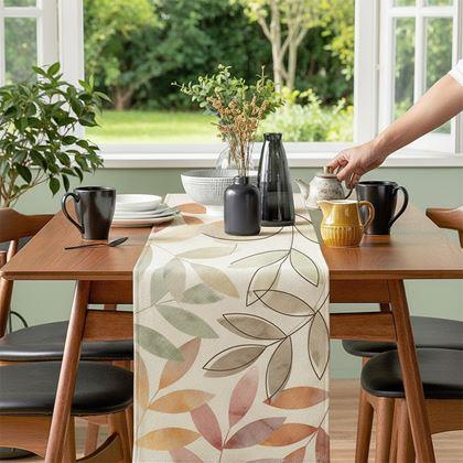 Imaginea din Runner de masă 160 cm - frunze
