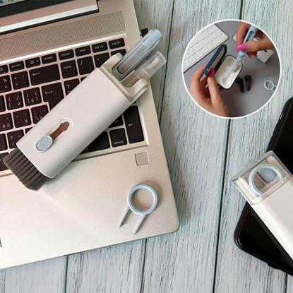 Imaginea Set de curățare multifuncțional pentru căști și electronice 7 în 1