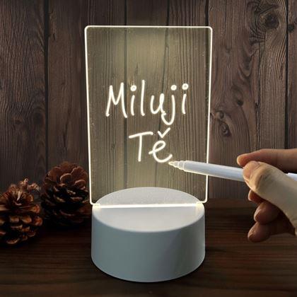 Imaginea din Lămpă de birou creativă pentru mesaje