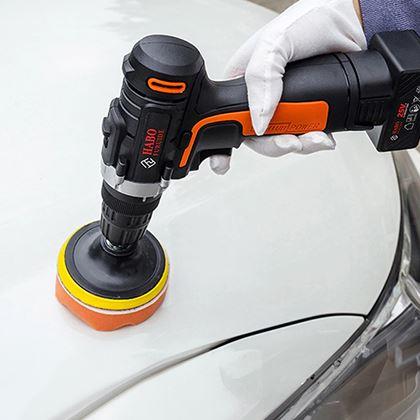 Imaginea din Set de discuri de lustruit pentru bormașină, 10 bucăți - diametru 10 cm