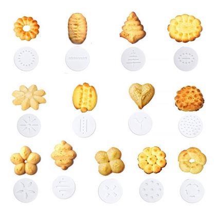 Imaginea din Aparat pentru biscuiți cu dispozitiv de decorat + 19 accesorii