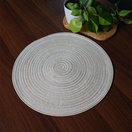 Imaginea din Setarea mesei rotunde  -  bej