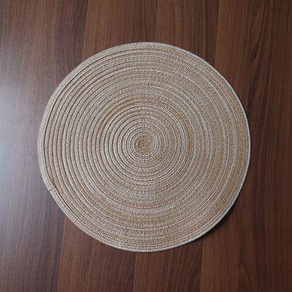 Imaginea din Setarea mesei rotunde  -  maro deschis