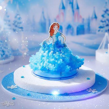 Imaginea din Păpușă magică înflorită - albastră