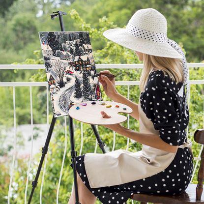 Imaginea Pictura pe numere, pânză întinsă pe ramă