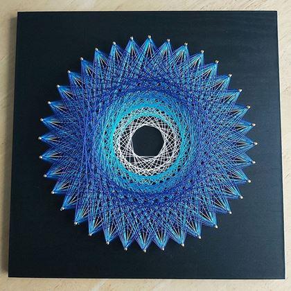 Imaginea din Set creativ String Art - Mandala