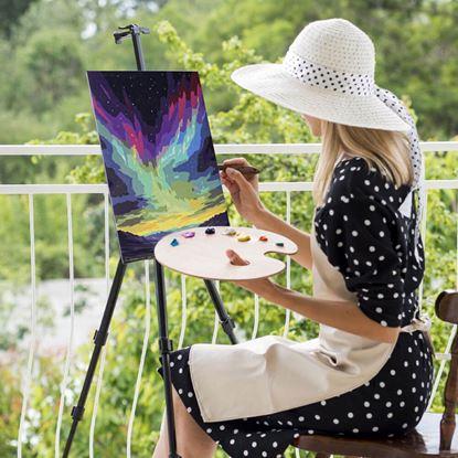 Imaginea Pictura pe numere, pânză întinsă pe ramă