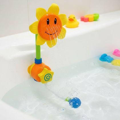 Imaginea din Duș pentru cadă - floarea-soarelui