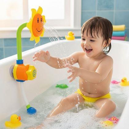 Imaginea din Duș pentru cadă - floarea-soarelui