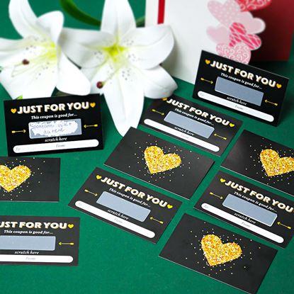 Imaginea Bilete de loterie răzuibile personalizate 10 buc