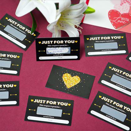 Imaginea din Bilete de loterie răzuibile personalizate 10 buc