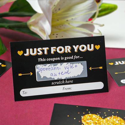 Imaginea din Bilete de loterie răzuibile personalizate 10 buc