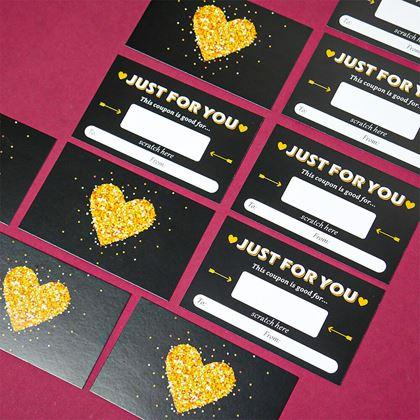 Imaginea din Bilete de loterie răzuibile personalizate 10 buc