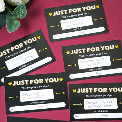 Imaginea din Bilete de loterie răzuibile personalizate 10 buc