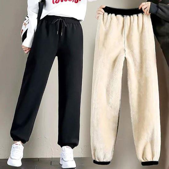 Imaginea din Pantaloni de trening dama cu blana  -  XS/M