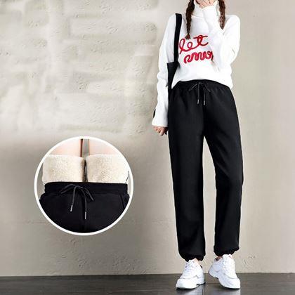 Imaginea din Pantaloni de trening dama cu blana  -  XS/M