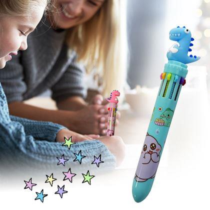 Imaginea din Pix multicolor - dinozaur