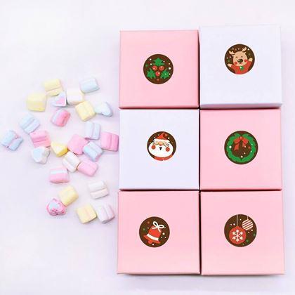 Imaginea din Stickere autocolante de Crăciun 500 buc  - atmosferă de Crăciun