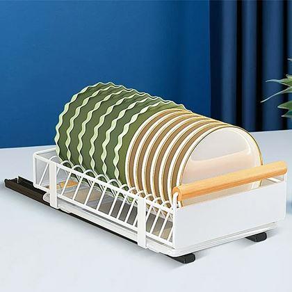 Imaginea din Organizator extensibil și suport de scurgere pentru farfurii