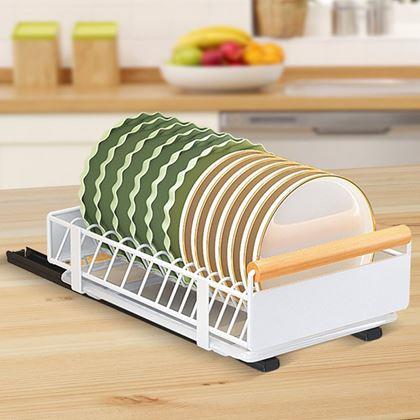 Imaginea din Organizator extensibil și suport de scurgere pentru farfurii